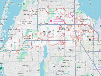 Map Of Largo, FL