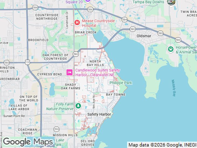 Map Of Safety Harbor, FL